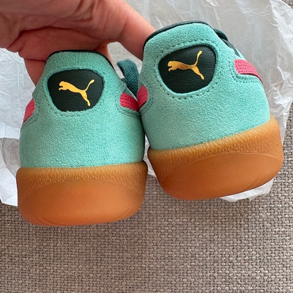 PUMA Palermo Sneakers – Aquatic Pink/Green – Size 8.5 - Picture 13 of 13
